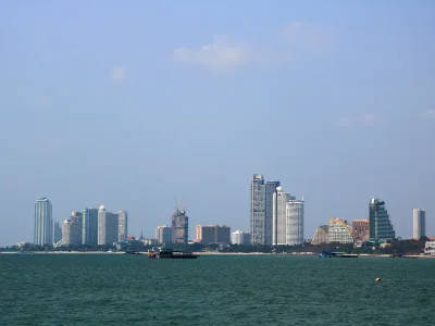 Naklua area scenery photographed in 2016