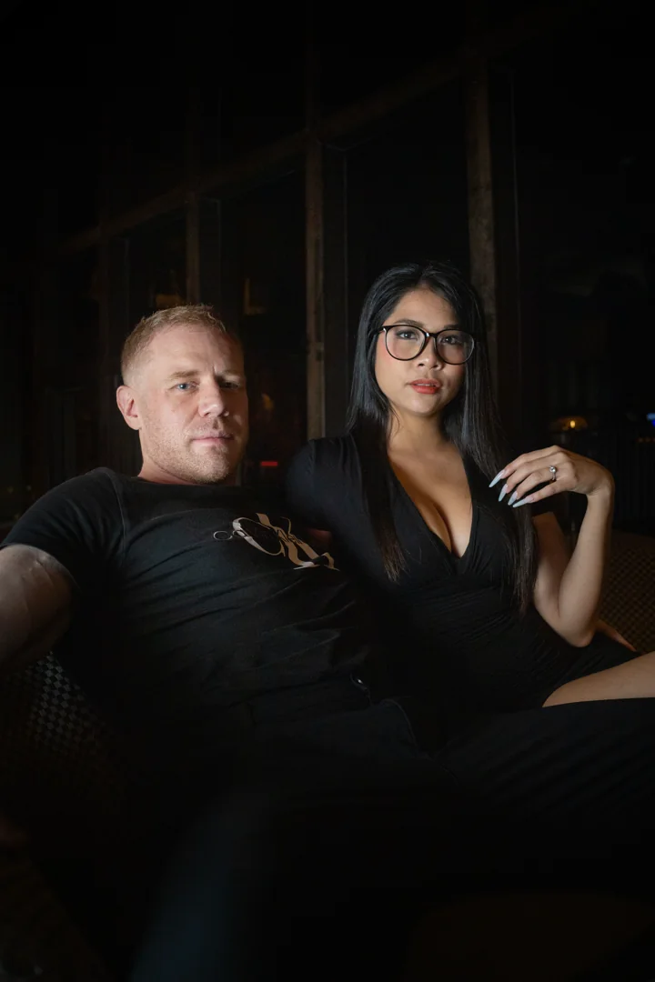Tim and Paemi, the people behind the publication